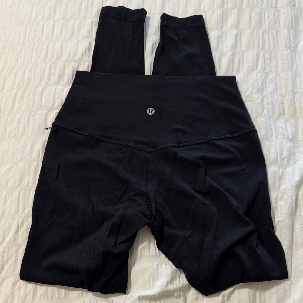 lululemon athletica Women's Black Leggings 28”